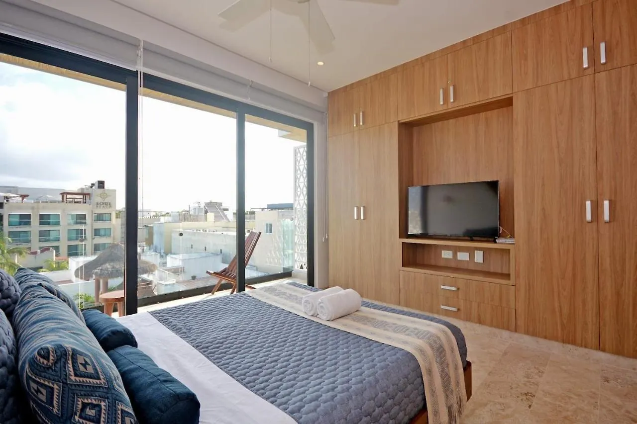 Amazing Apartment In Playa Rooftop Pool Gym By Yeah Playa del Carmen